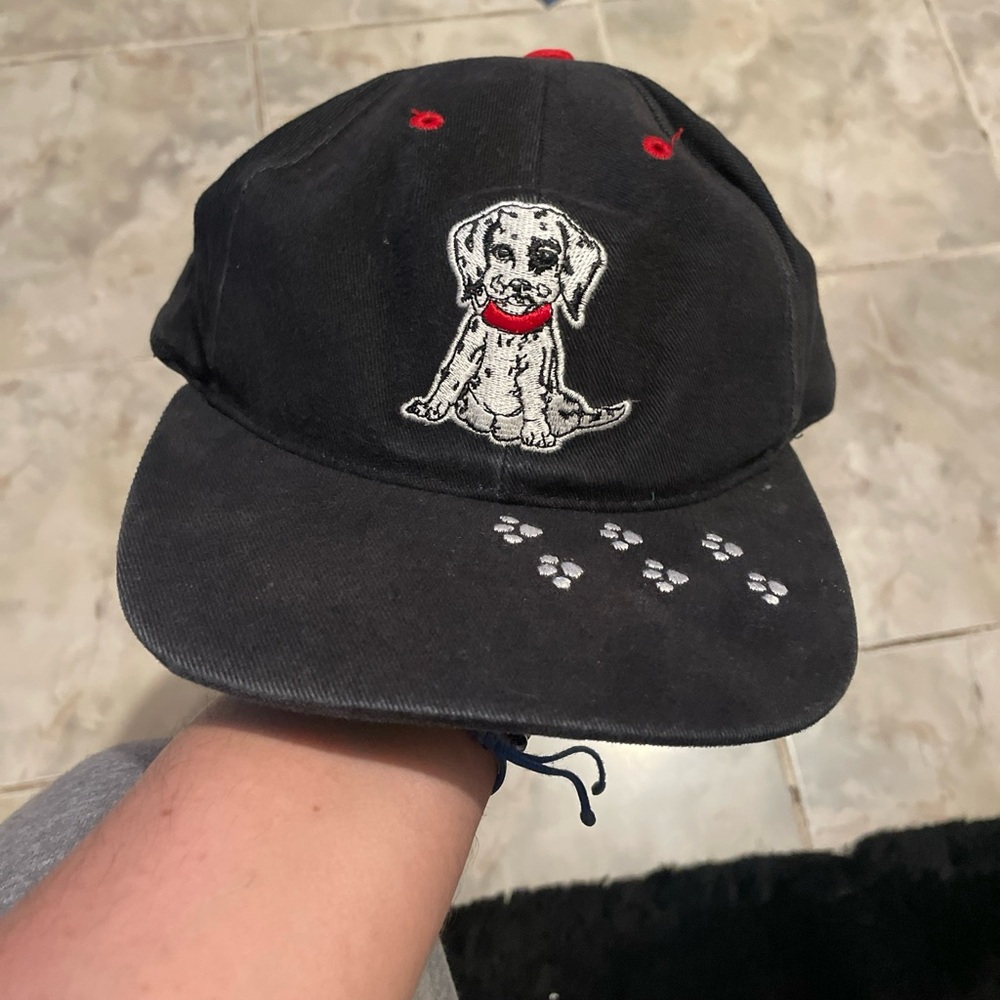 Vintage 90s Disney 101 Dalmatians SnapBack Hat Cap Embroidered